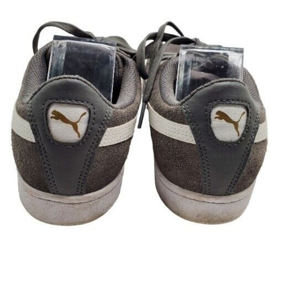 PUMA Suede Grey and White Womens-size US 10 - Picture 5 of 11